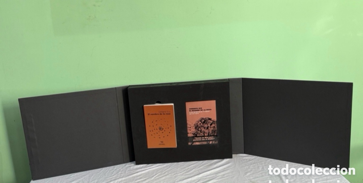 Libri di seconda mano: Edici&oacute;n especial de la novela &rdquo;El nombre de la rosa&rdquo; de Umberto Eco.