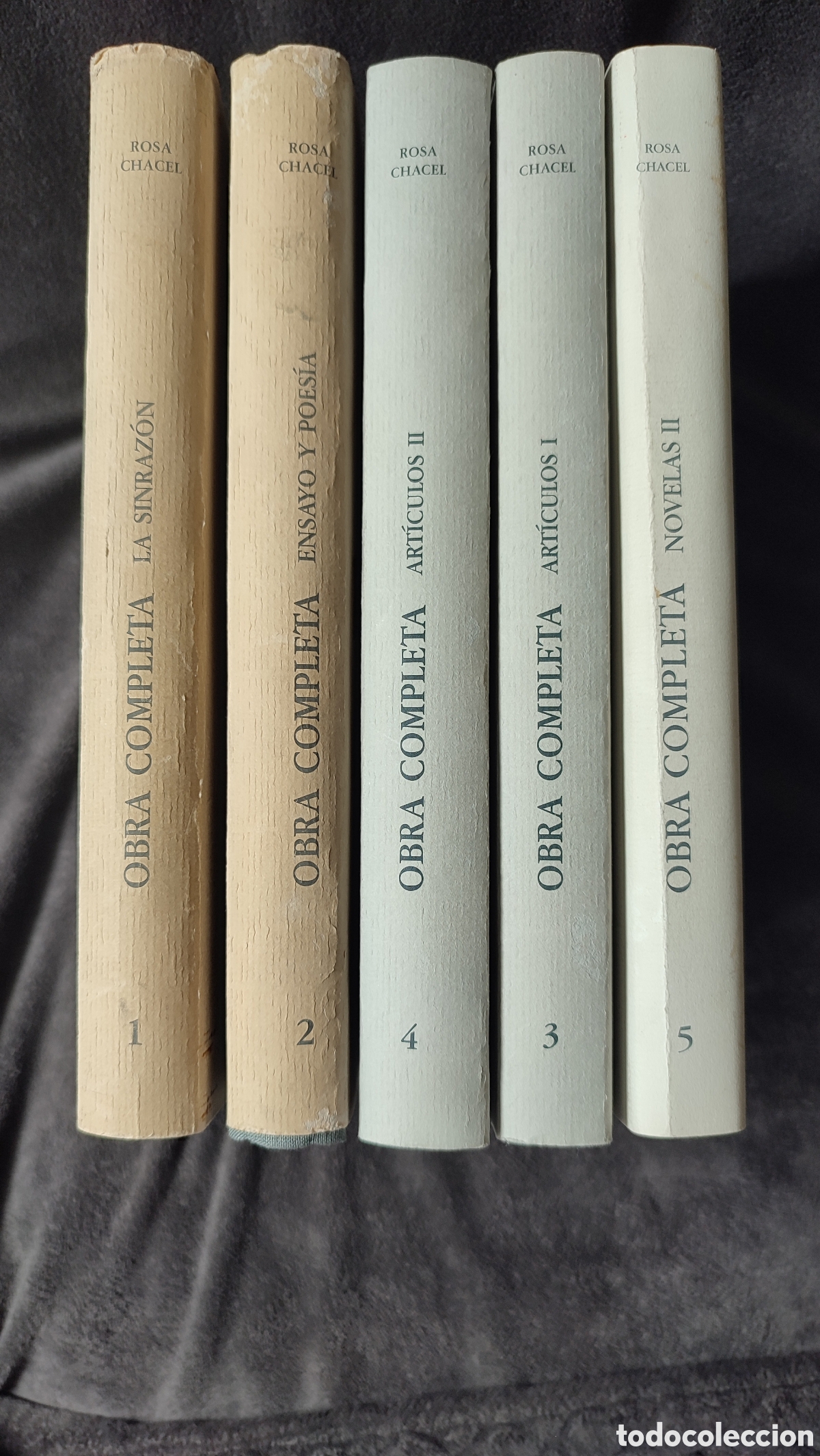 Libros de segunda mano: Rosa chacel obra completa tomo 1,2,3,4,5. La sinraz&oacute;n ensayo y poes&iacute;a art&iacute;culos I y II novelas II