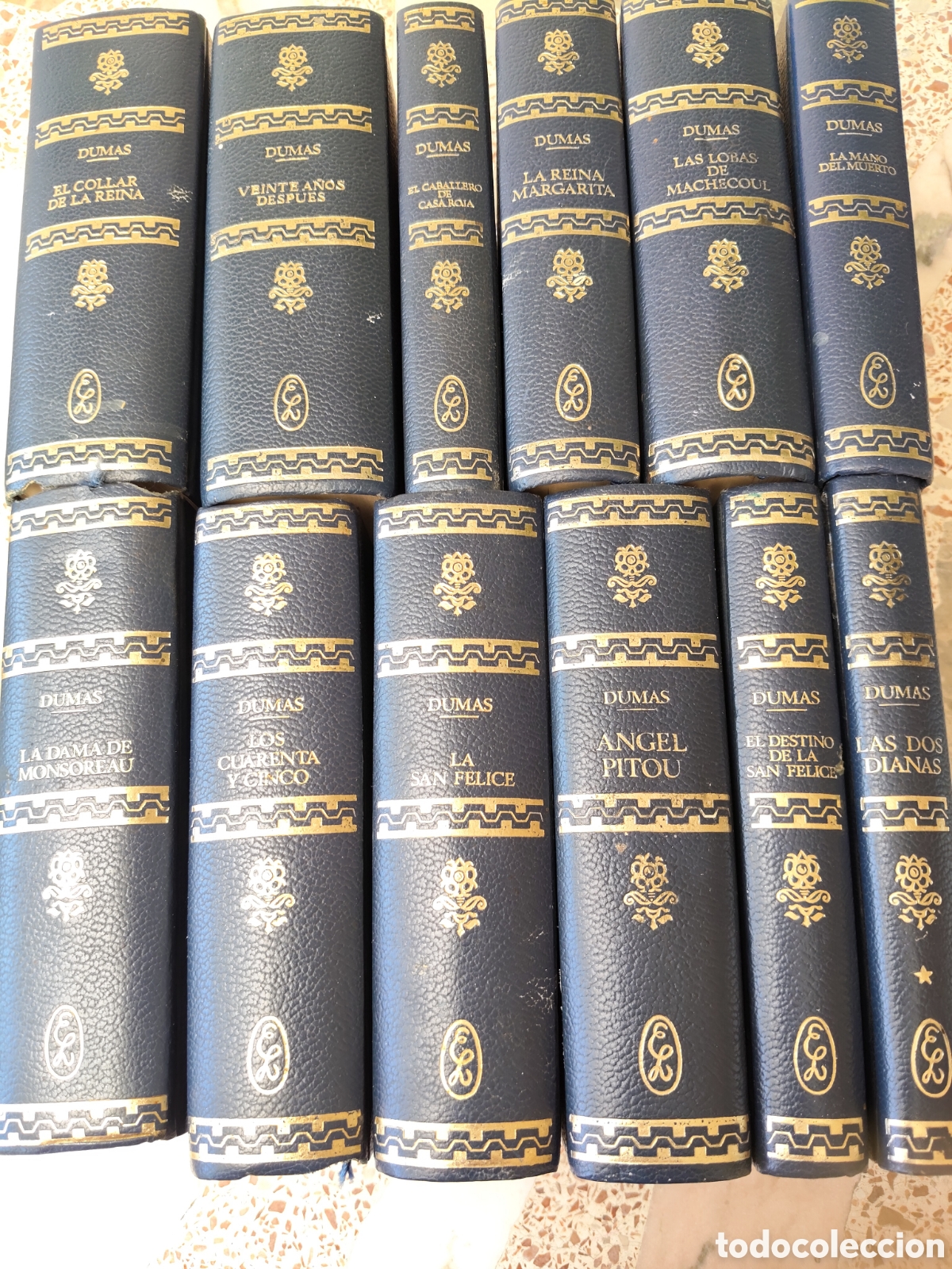 Livres d'occasion: Lote de 12 Tomos varios, Alejandro Dumas