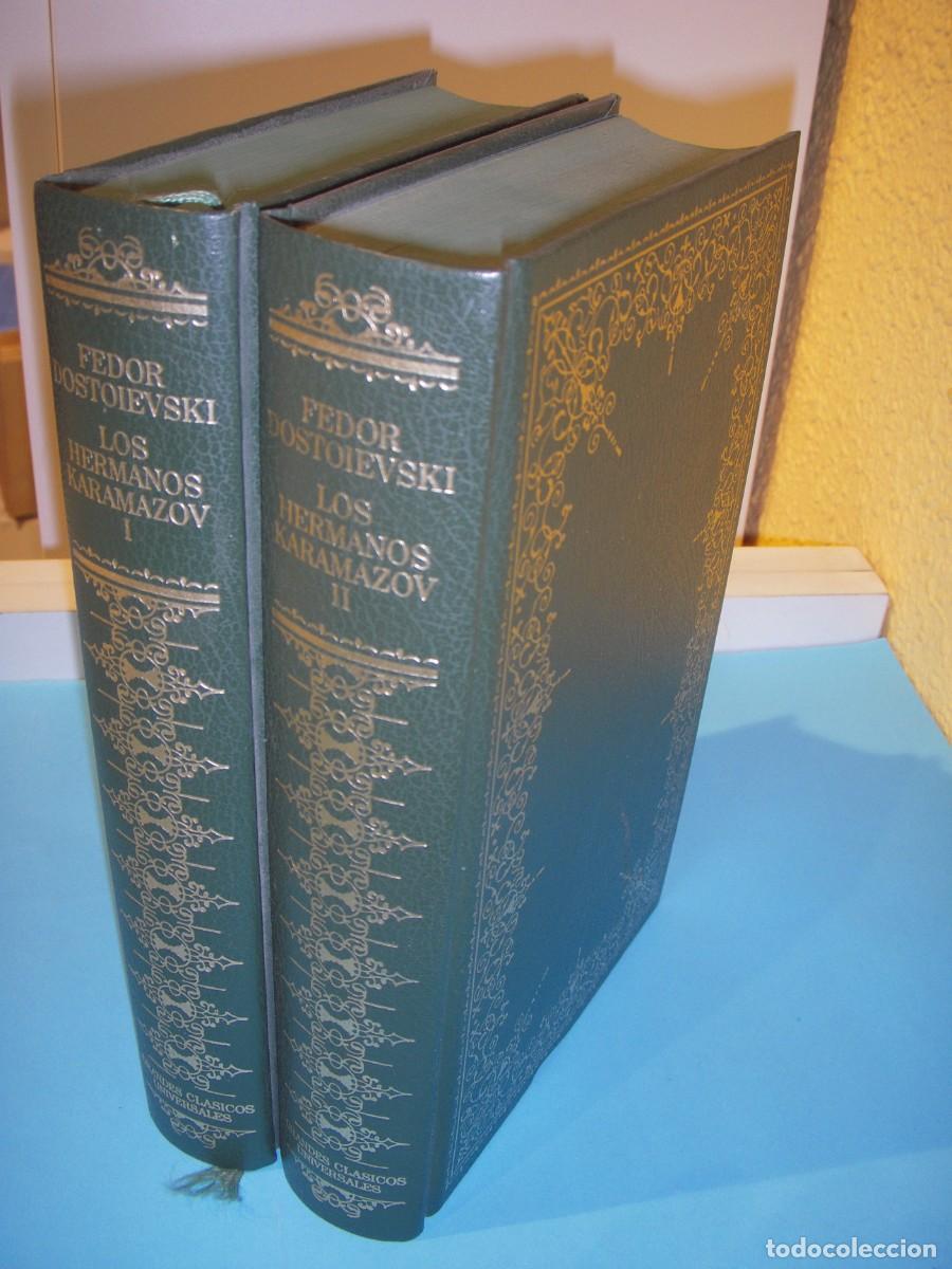 Libros de segunda mano: LOS HERMANOS KARAMAZOV (2 TOMOS) - FEDOR DOSTOIEVSKI - CIRCULO DE LECTORES, 1987 (BUEN ESTADO)