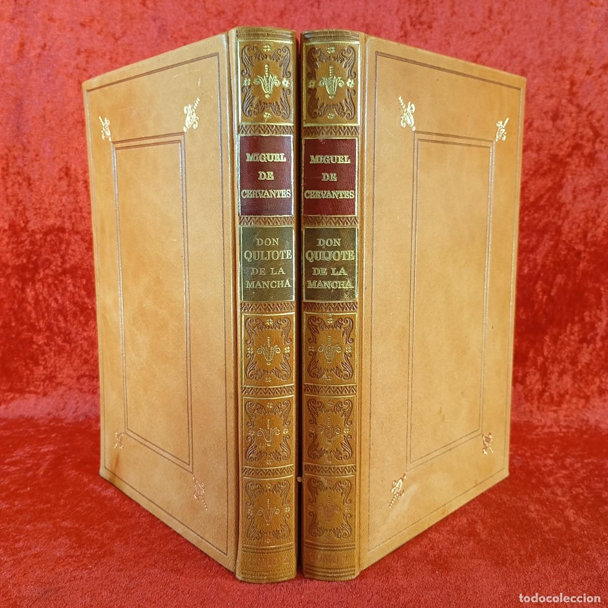 Libros de segunda mano: EL INGENIOSO HIDALGO - DON QUIJOTE DE LA MANCHA - M. DE CERVANTES SAAVEDRA - 2 TOMOS / 3457