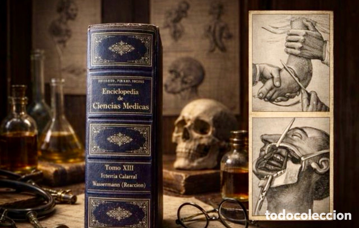 Livros em segunda m&atilde;o: Antiguo libro a&ntilde;o 1905 Cirugia y CIENCIAS MEDICAS