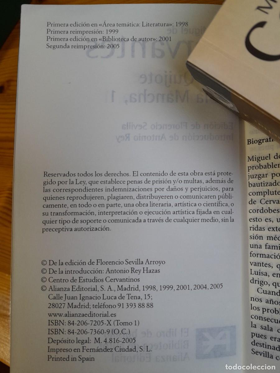 Libros de segunda mano: Libro &rdquo;Don Quijote de la Mancha &rdquo; - Foto 7