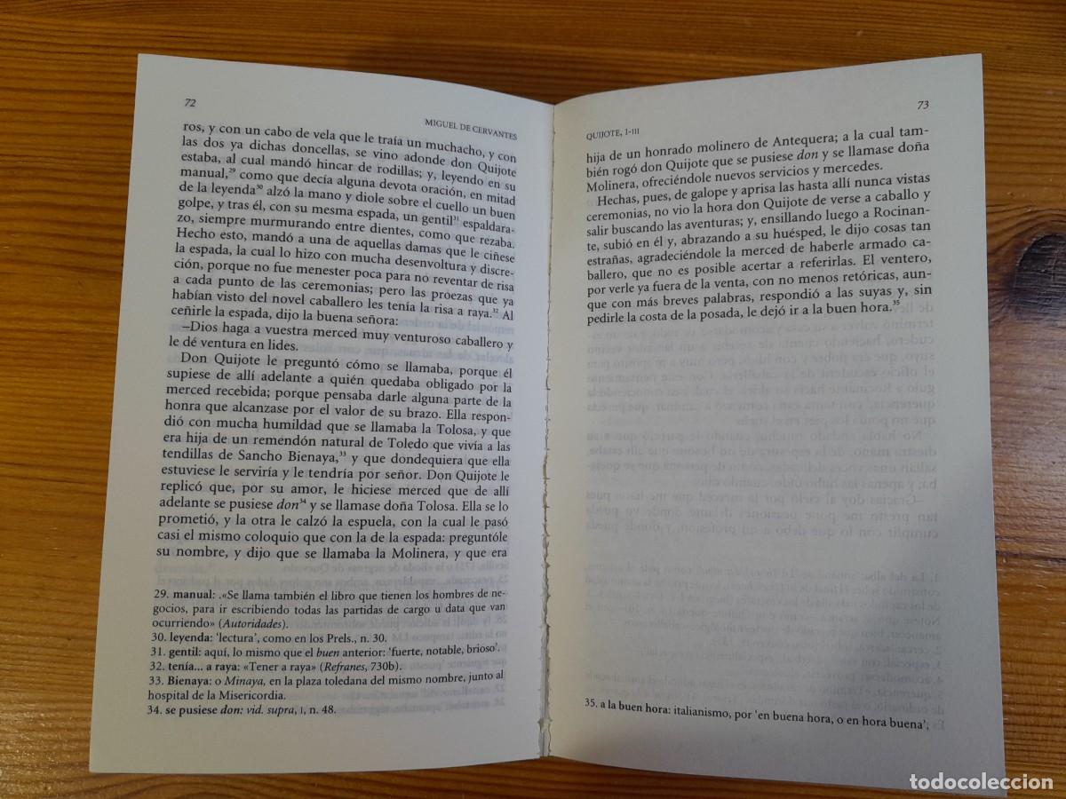 Libros de segunda mano: Libro &rdquo;Don Quijote de la Mancha &rdquo; - Foto 8