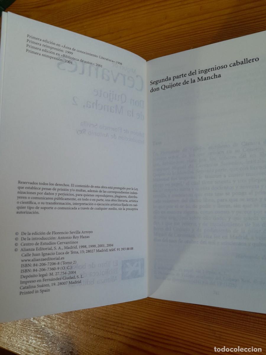 Libros de segunda mano: Libro &rdquo;Don Quijote de la Mancha &rdquo; - Foto 12