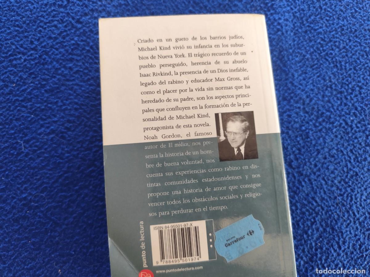 Libros de segunda mano: EL RABINO Noah Gordon Ediciones B,S.A. 2001 - Foto 3
