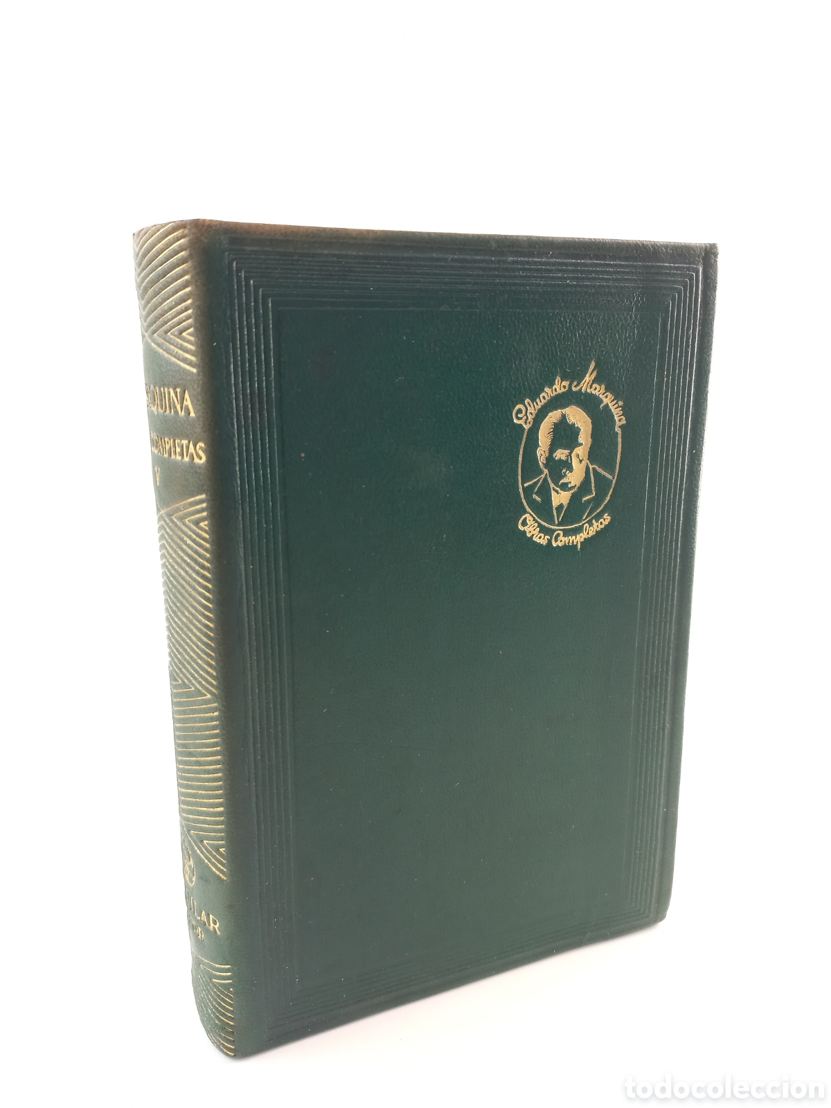 Libros de segunda mano: Obras Completas V Eduardo Marquina. Aguilar, colecci&oacute;n Joya, primera edici&oacute;n, 1944. Ilustrado.