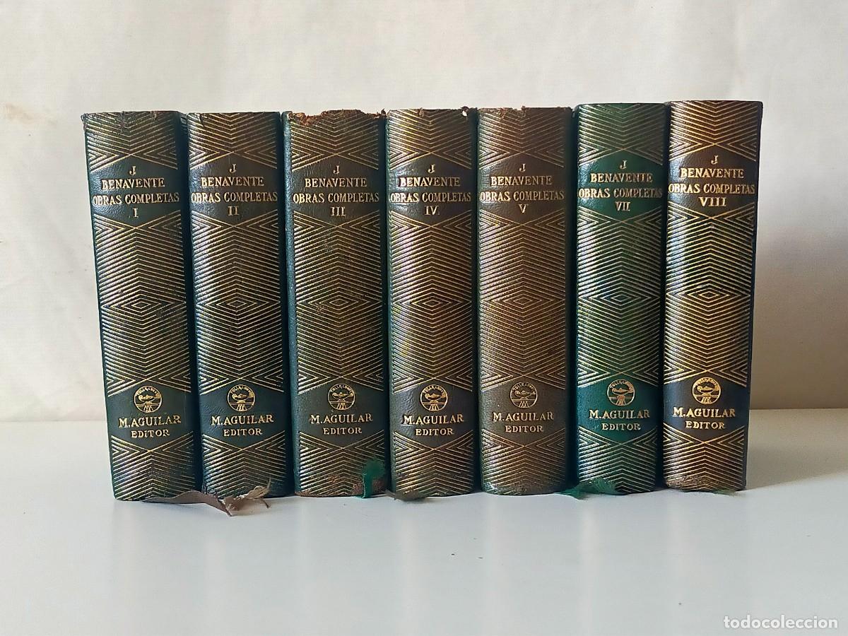 Libros de segunda mano: EDITORIAL AGUILAR. OBRAS COMPLETAS, 9 Tomos - JACINTO BENAVENTE - A&ntilde;os 1942 (2&ordf; Edici&oacute;n)