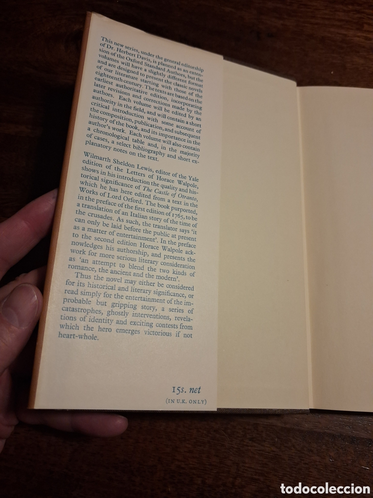 Libros de segunda mano: The Castle of Otranto, Horace Walpole - Foto 3