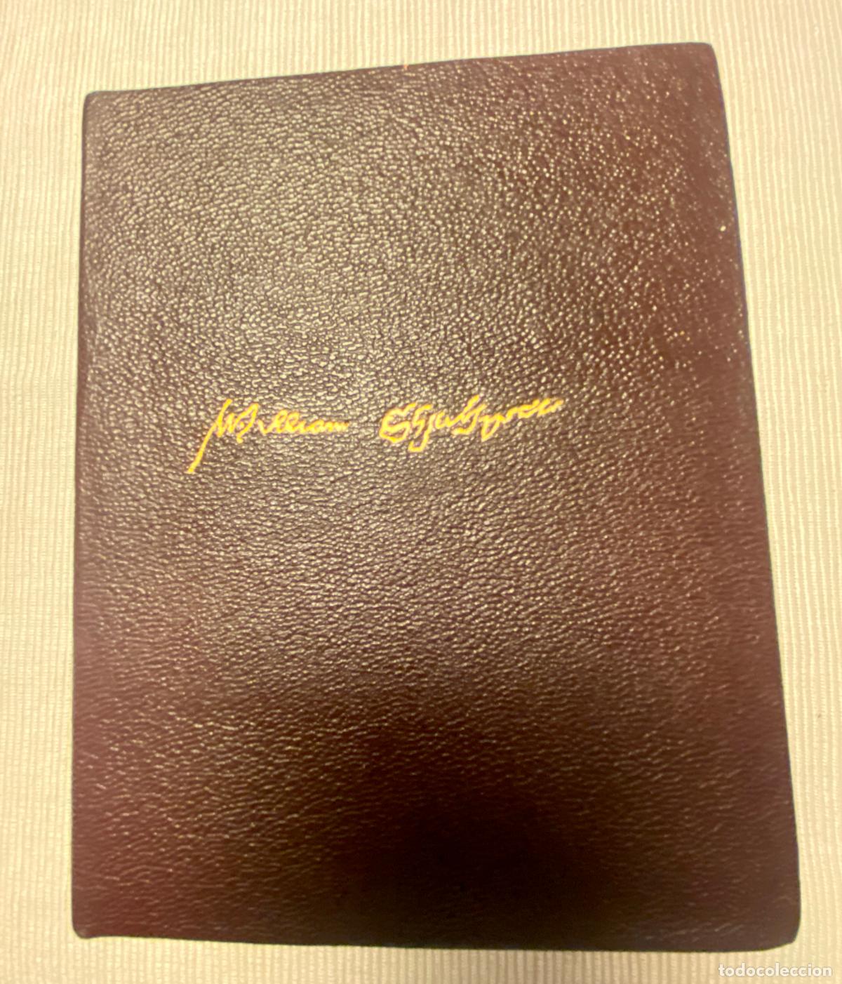 Libros de segunda mano: WILLIAM SHAKESPEARE, OBRAS COMPLETAS, AGUILAR 1969