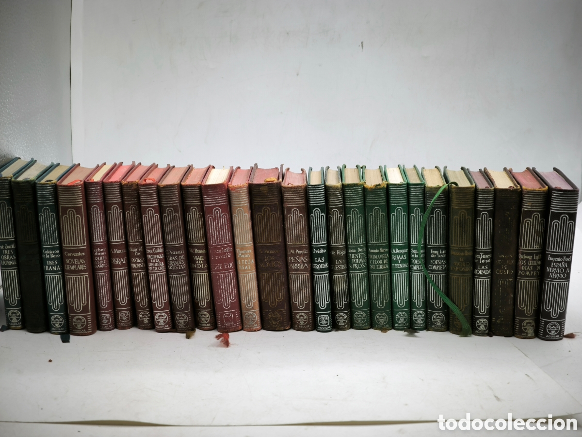 Libros de segunda mano: 28 Crisoles Aguilar variados