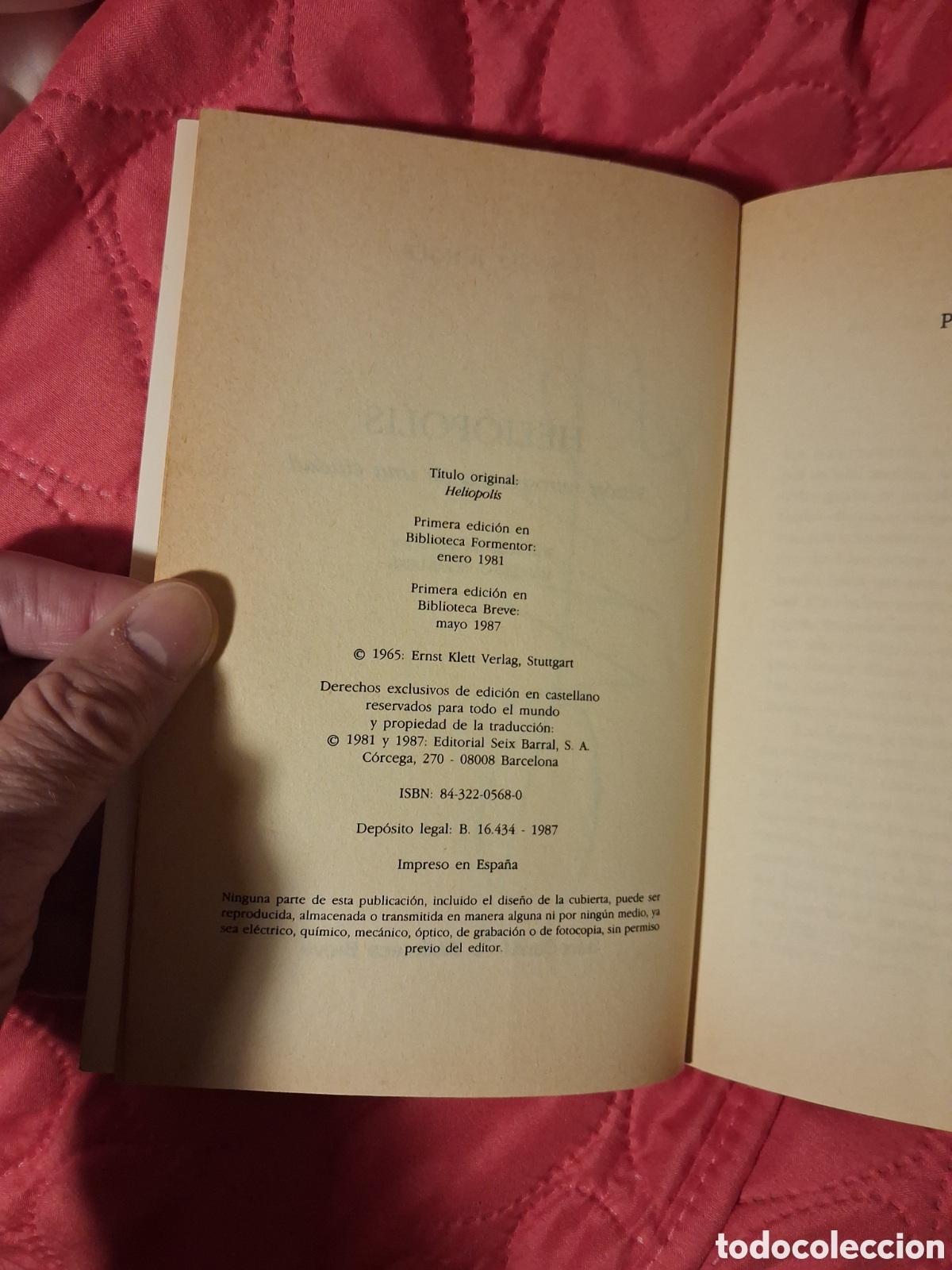 Libros de segunda mano: Heli&oacute;polis, Ernst J&uuml;nger - Foto 3