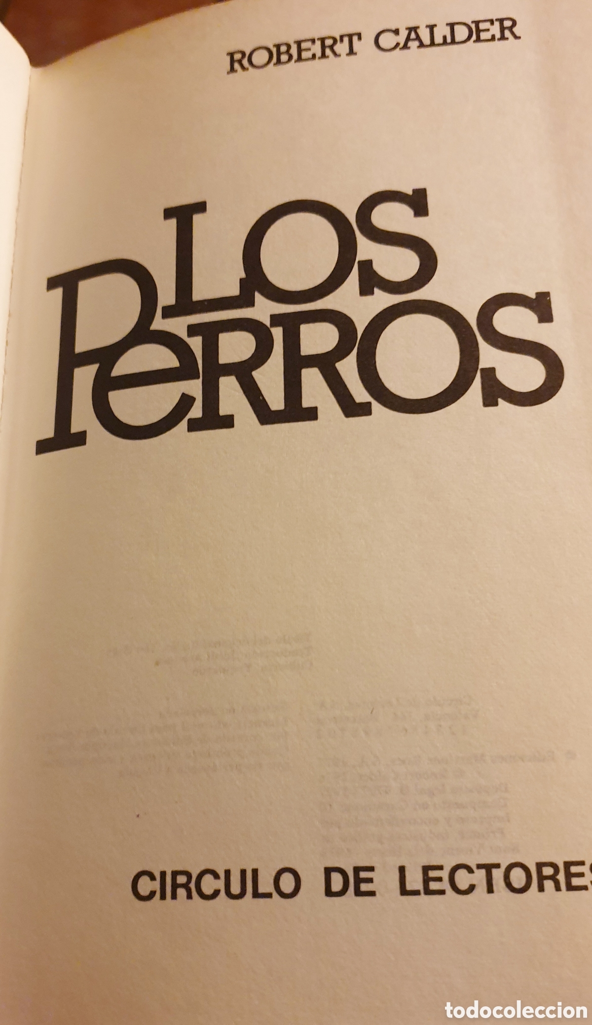 Libros de segunda mano: Los perros, de Robert Caulder - Foto 2