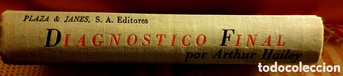 Libros de segunda mano: Diagn&oacute;stico final, de Arthur Hailey - Foto 1