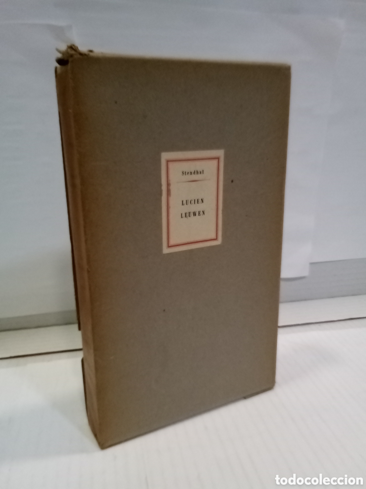 Libros de segunda mano: Stendhal - Lucien Leuwen (Les claffiques du Monde, Fernand Hazan)