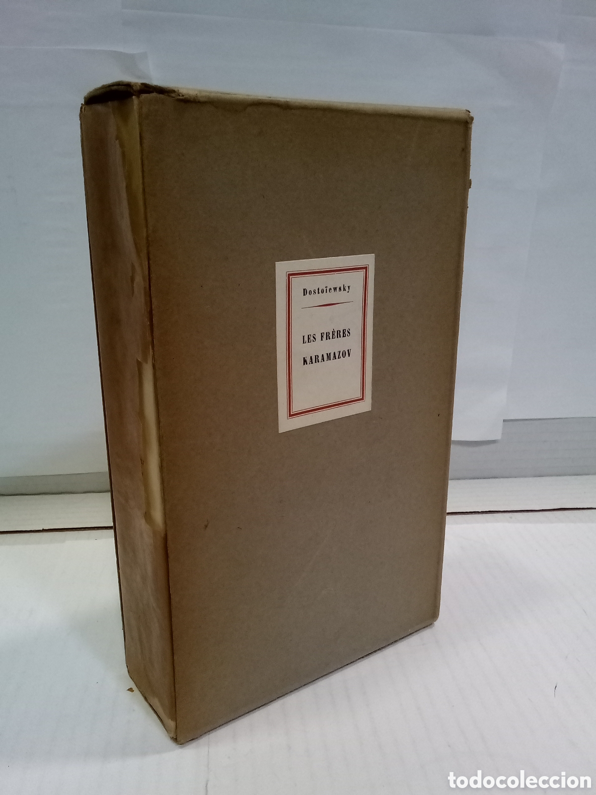 Libros de segunda mano: Les freres Karamazov - Dostoiewsky (Les claffiques du Monde, Fernand Hazan)