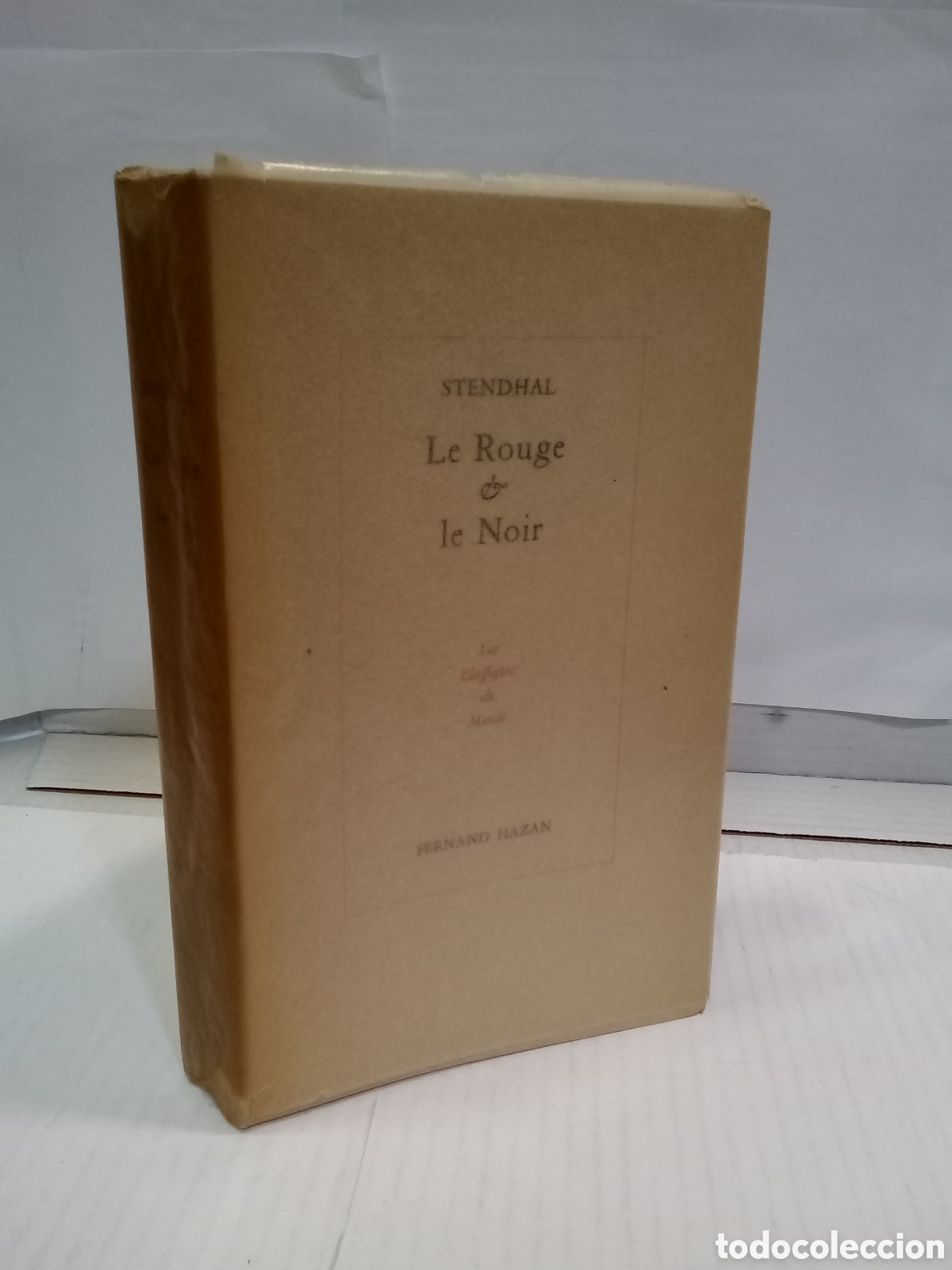 Libros de segunda mano: Le rouge et le noir - Stendhal (Les claffiques du Monde, Fernand Hazan)