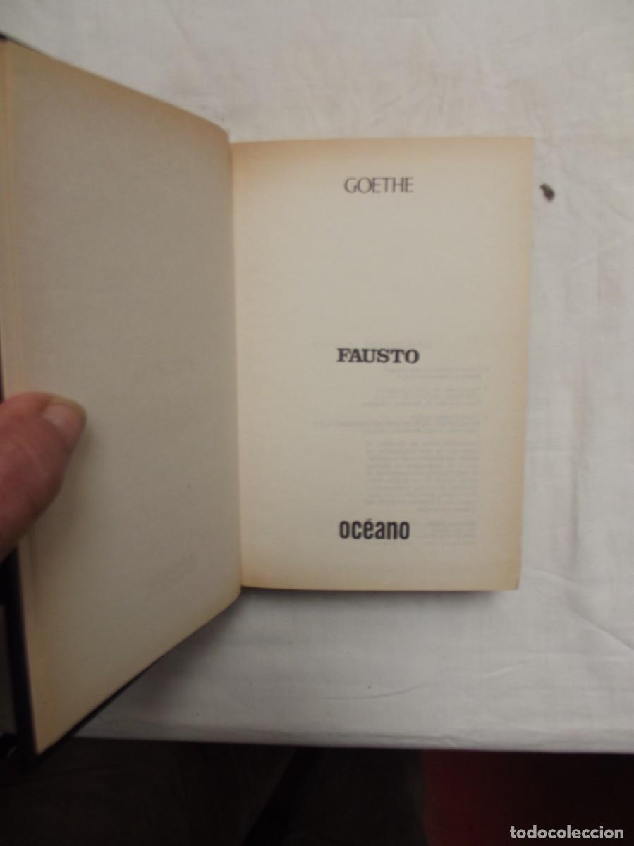 Libros de segunda mano: FAUSTO DE GOETHE OCEANO