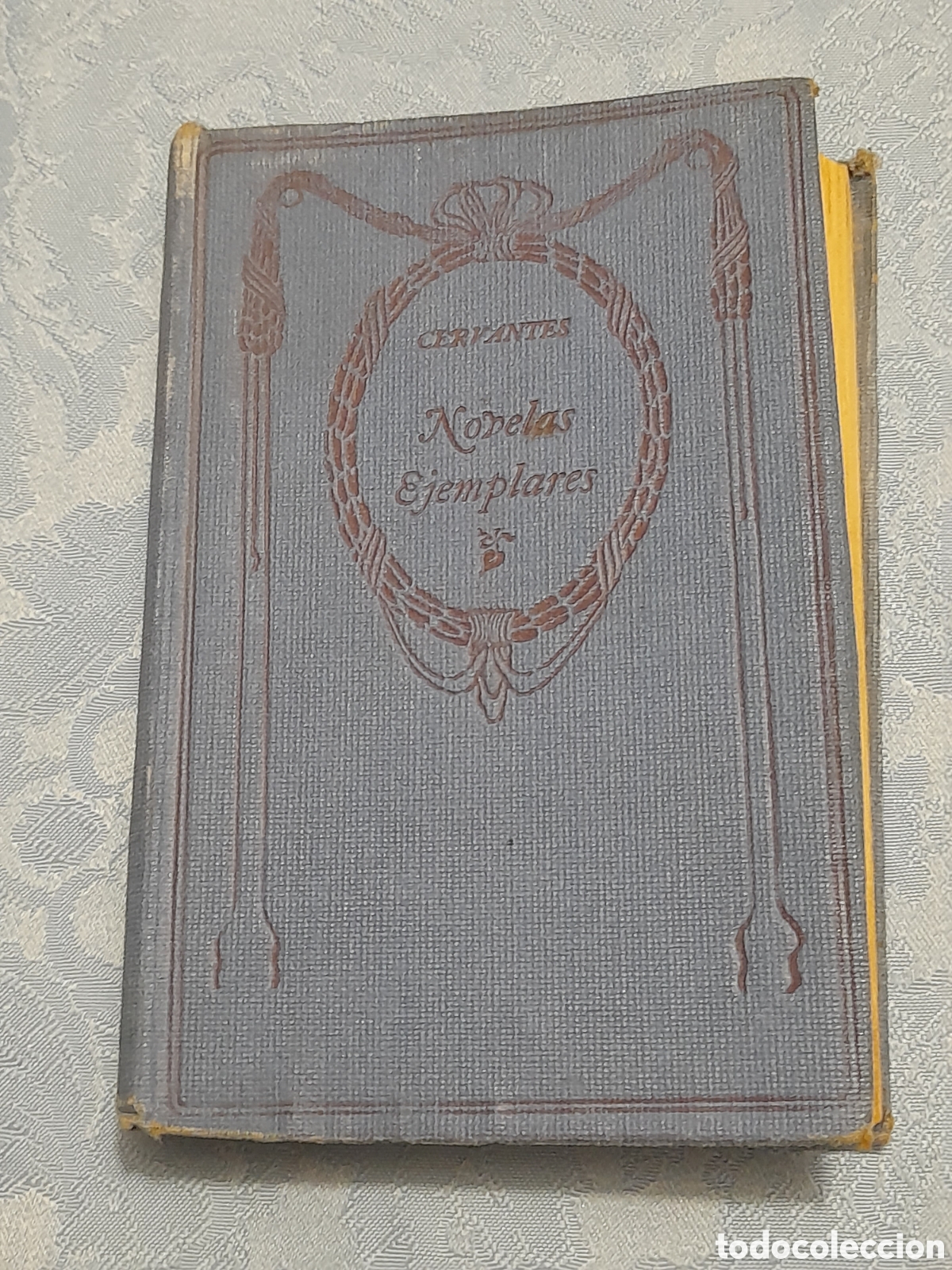 Libros de segunda mano: Antiguo libro, novelas ejemplares de Cervantes