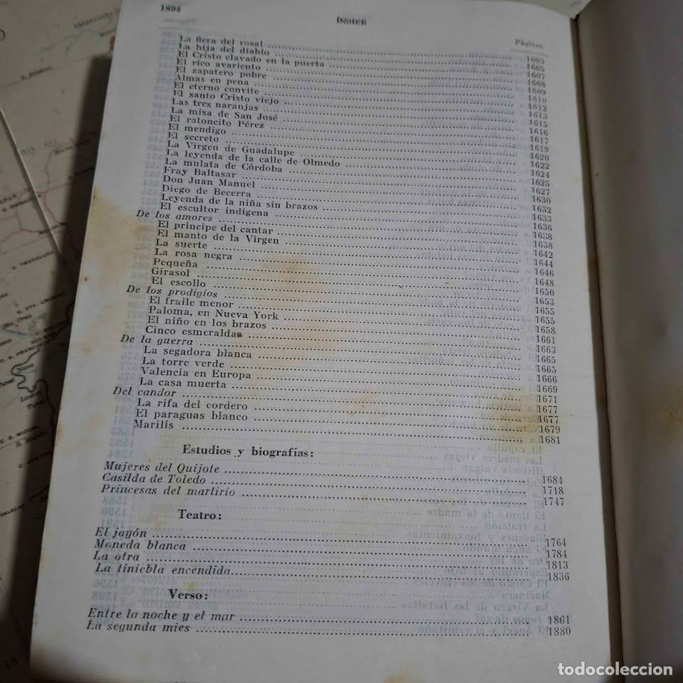 Libros de segunda mano: Obras Completas. Concha Espina. 1944 [Primera Edici&oacute;n] - Foto 6