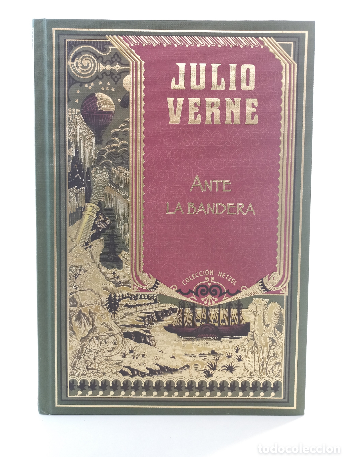 Libros de segunda mano: Ante la Bandera. Julio Verne. RBA Editores, colecci&oacute;n Hetzel, 2015. Ilustrado.