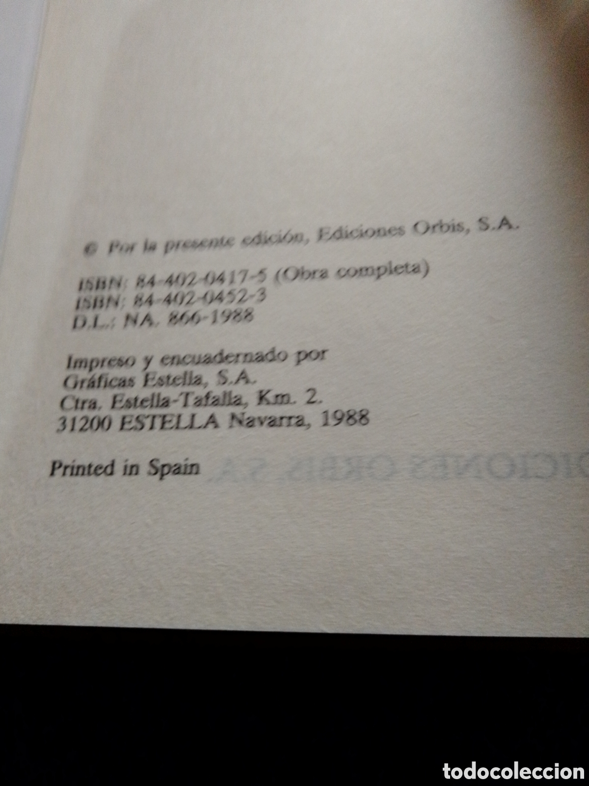 Libros de segunda mano: Libro lazarillo de tormes n&ordm; 35 Orbis - Foto 3