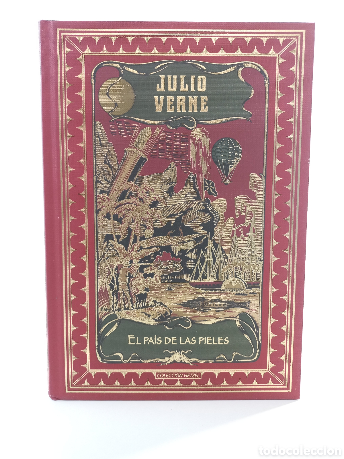 Libros de segunda mano: El pa&iacute;s de las pieles. Julio Verne. RBA Editores, colecci&oacute;n Hetzel, 2014. Ilustrado.