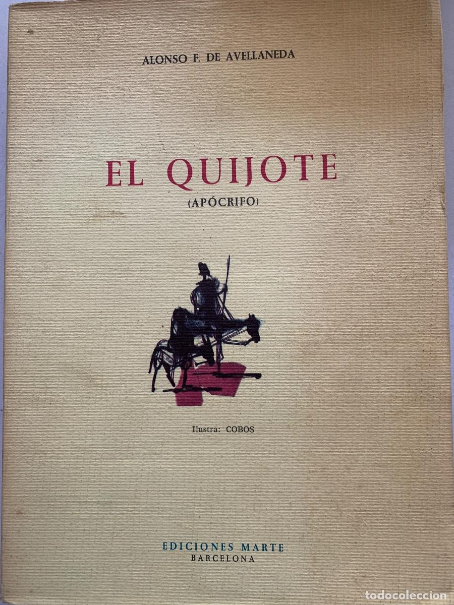 Libros de segunda mano: El Quijote (ap&oacute;crifo) Bols 28