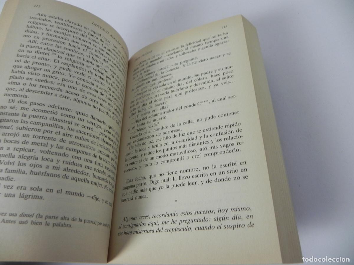 Libros de segunda mano: LEYENDAS (GUSTAVO ADOLFO B&Eacute;CQUER) COLECCI&Oacute;N CENTENARIO - ESPASA-1998 - Foto 4