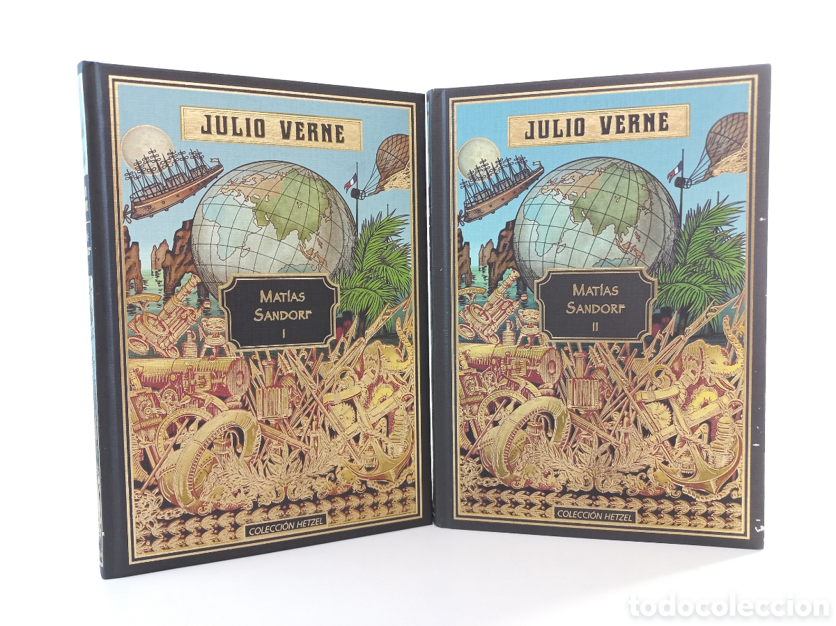 Libros de segunda mano: Mat&iacute;as Sandorf. Julio Verne. RBA Editores, colecci&oacute;n Hetzel, 2015. Ilustrado.