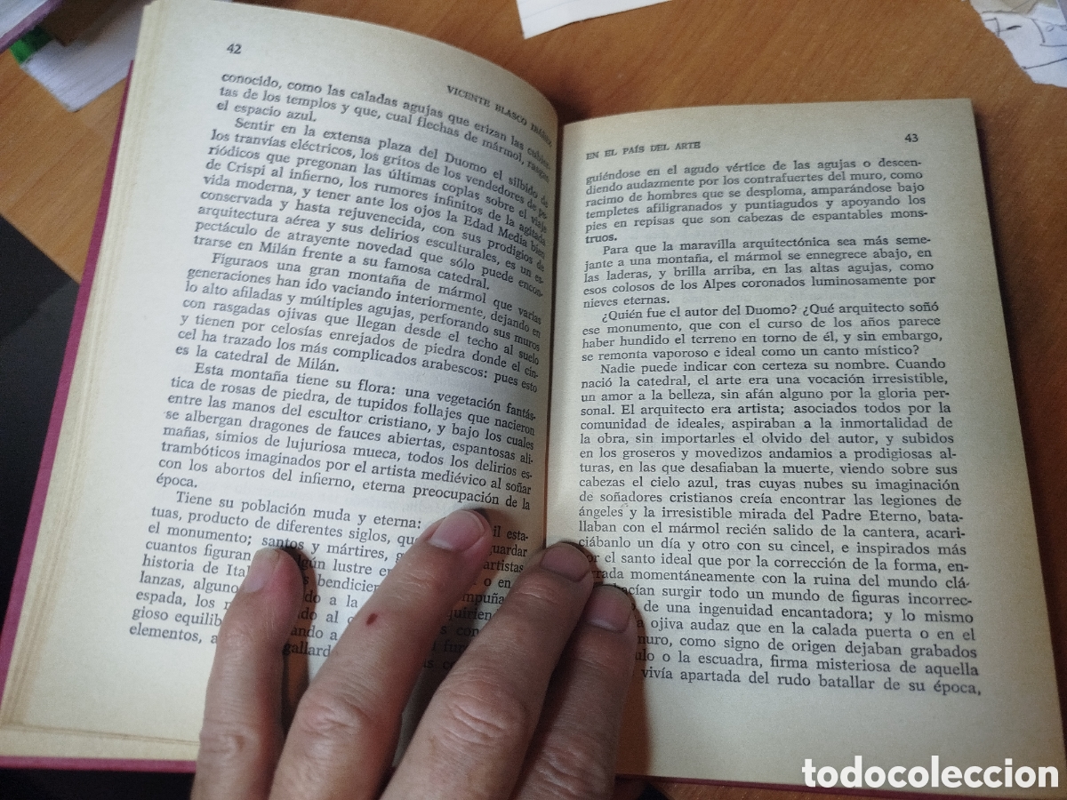 Libros de segunda mano: En el pa&iacute;s del arte. Blasco Ib&aacute;&ntilde;ez - Foto 2