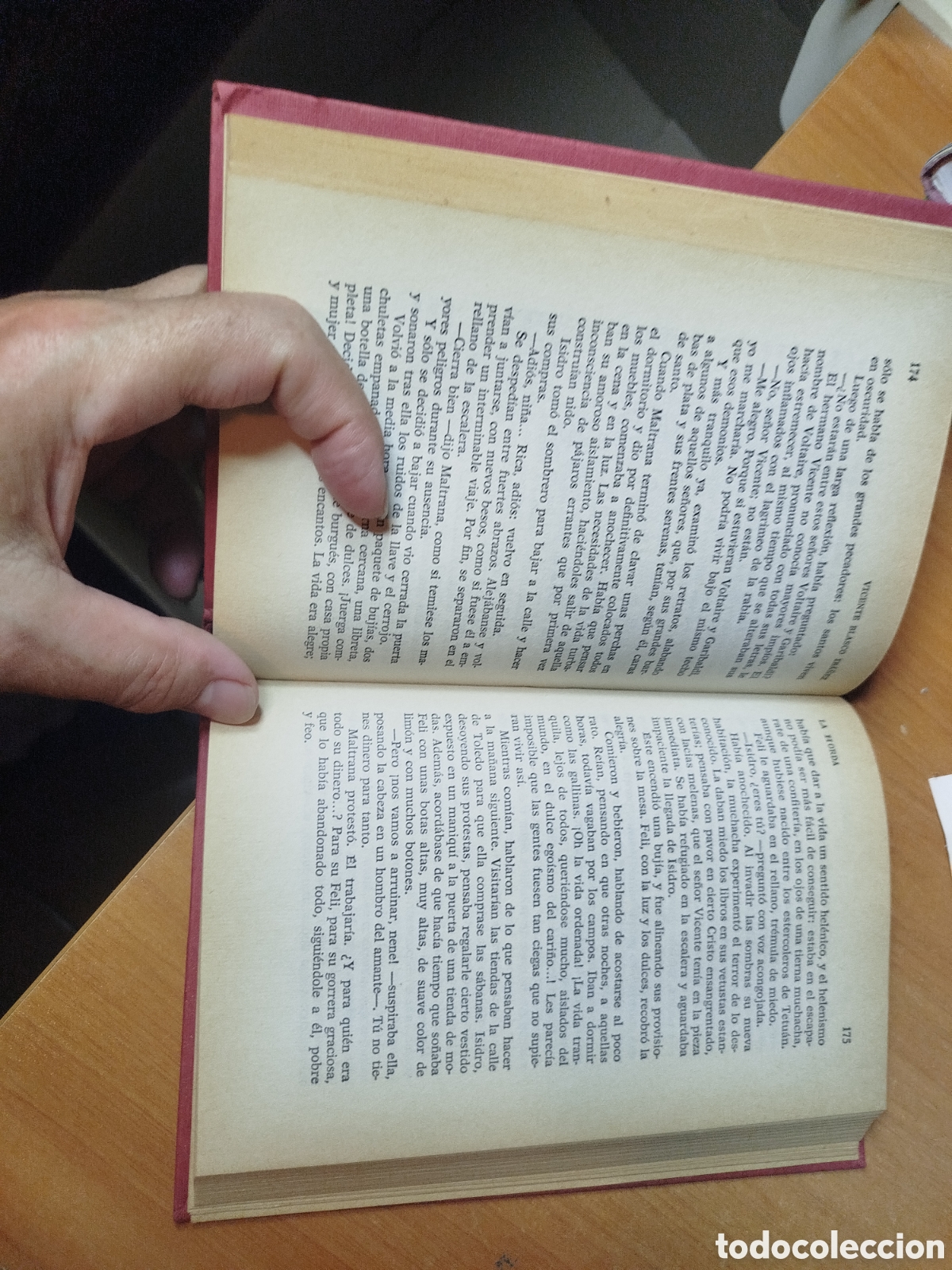 Libros de segunda mano: La horda. Blasco Ib&aacute;&ntilde;ez - Foto 2