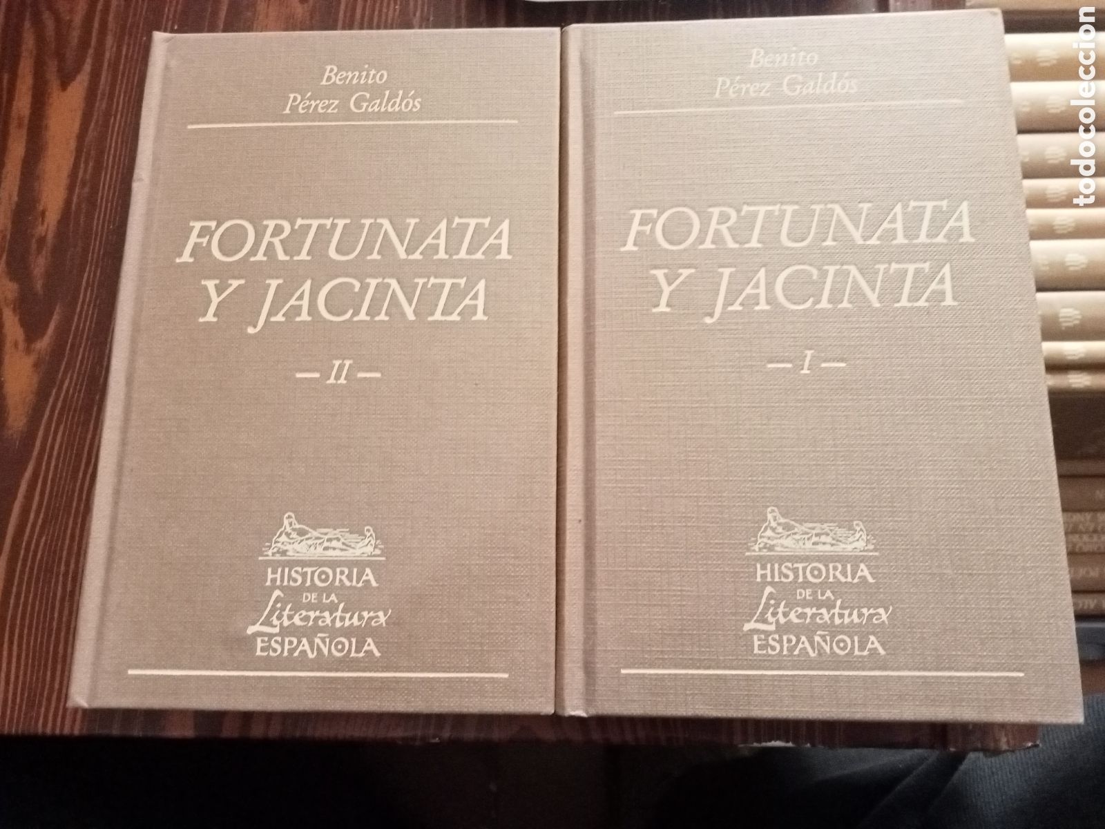 Libros de segunda mano: Fortunata y Jacinta I y II n&ordm; 87-88 Benito P&eacute;rez Gald&oacute;s
