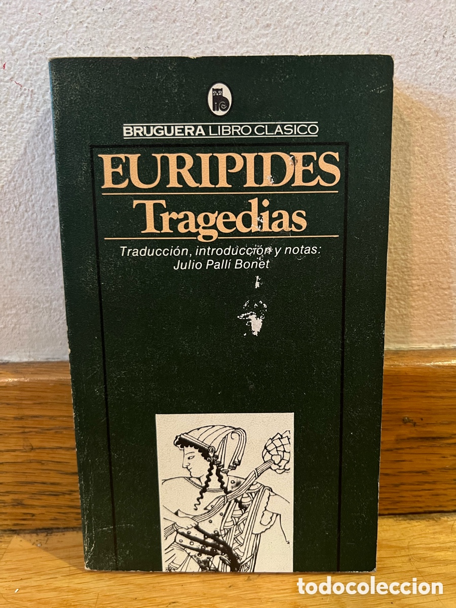 Libros de segunda mano: EURIPIDES Tragedias Traducci&oacute;n, introducci&oacute;n y notas: Julio Palli Bonet