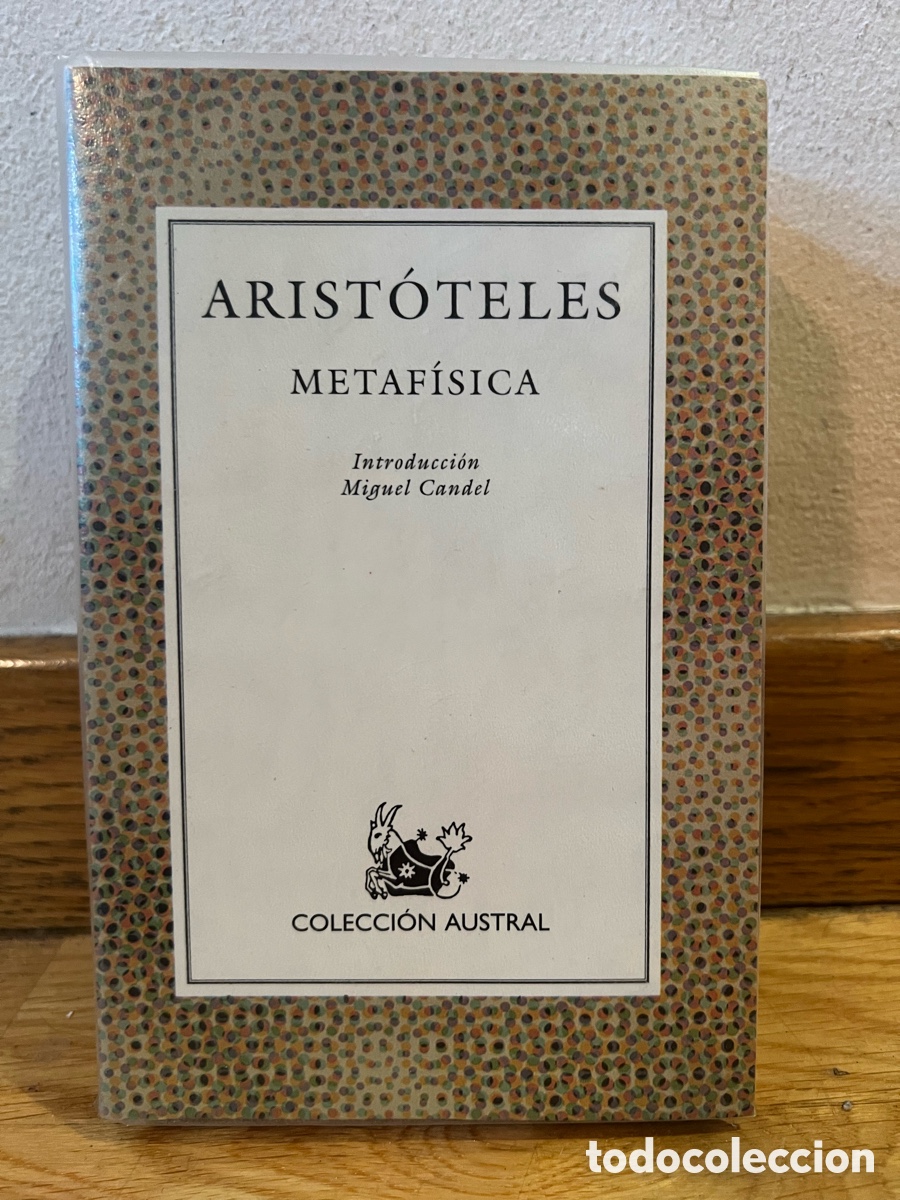 Libros de segunda mano: ARIST&Oacute;TELES METAF&Iacute;SICA
