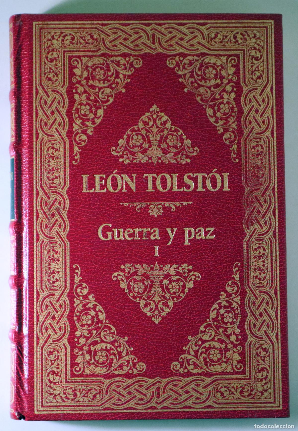 Libros de segunda mano: TOLSTOI, Le&oacute;n - GUERRA Y PAZ (2 vol. - Completo) - Madrid 2007 - Ilustrado