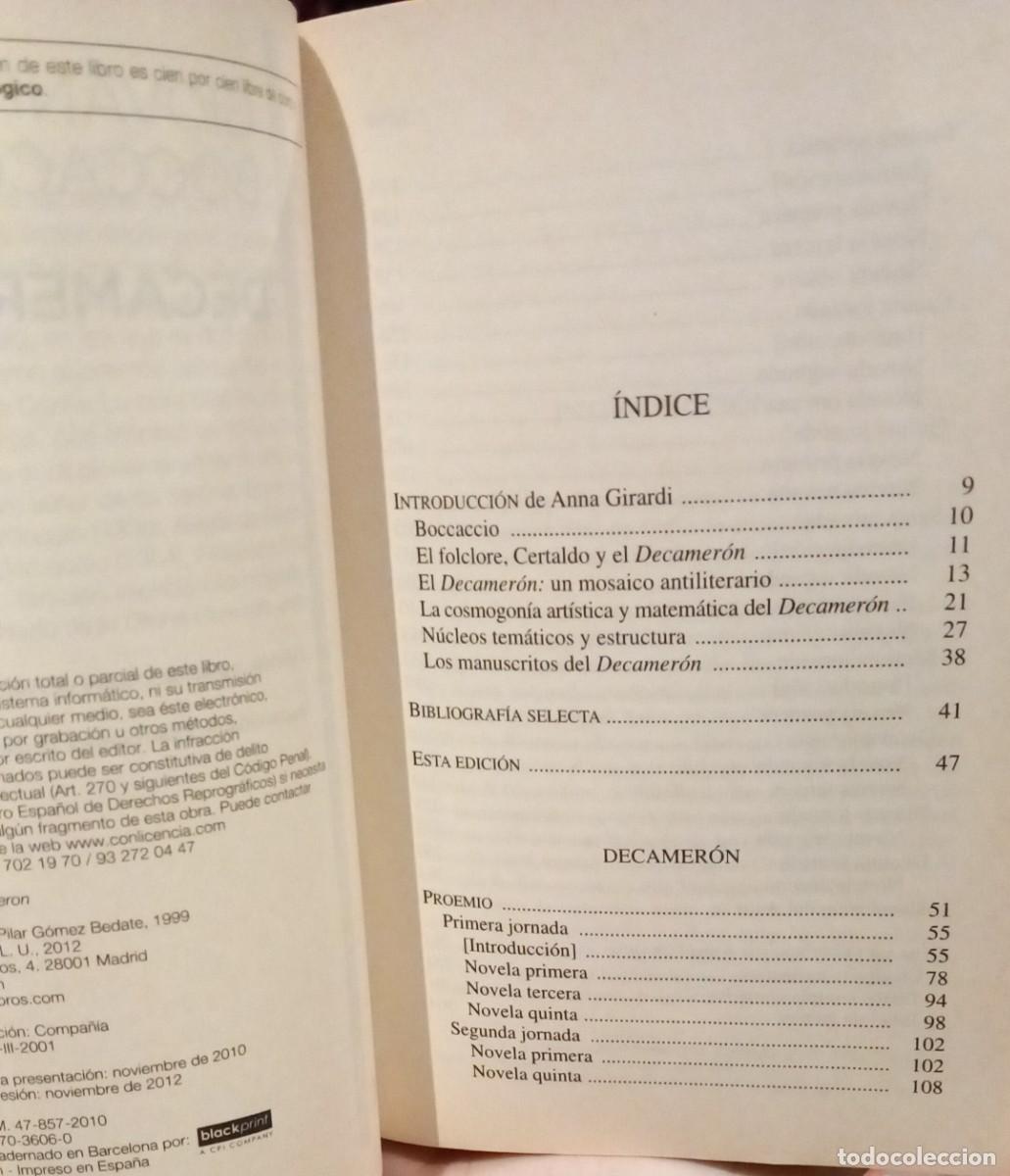 Libros de segunda mano: El Decamer&oacute;n (Austral) - Foto 3