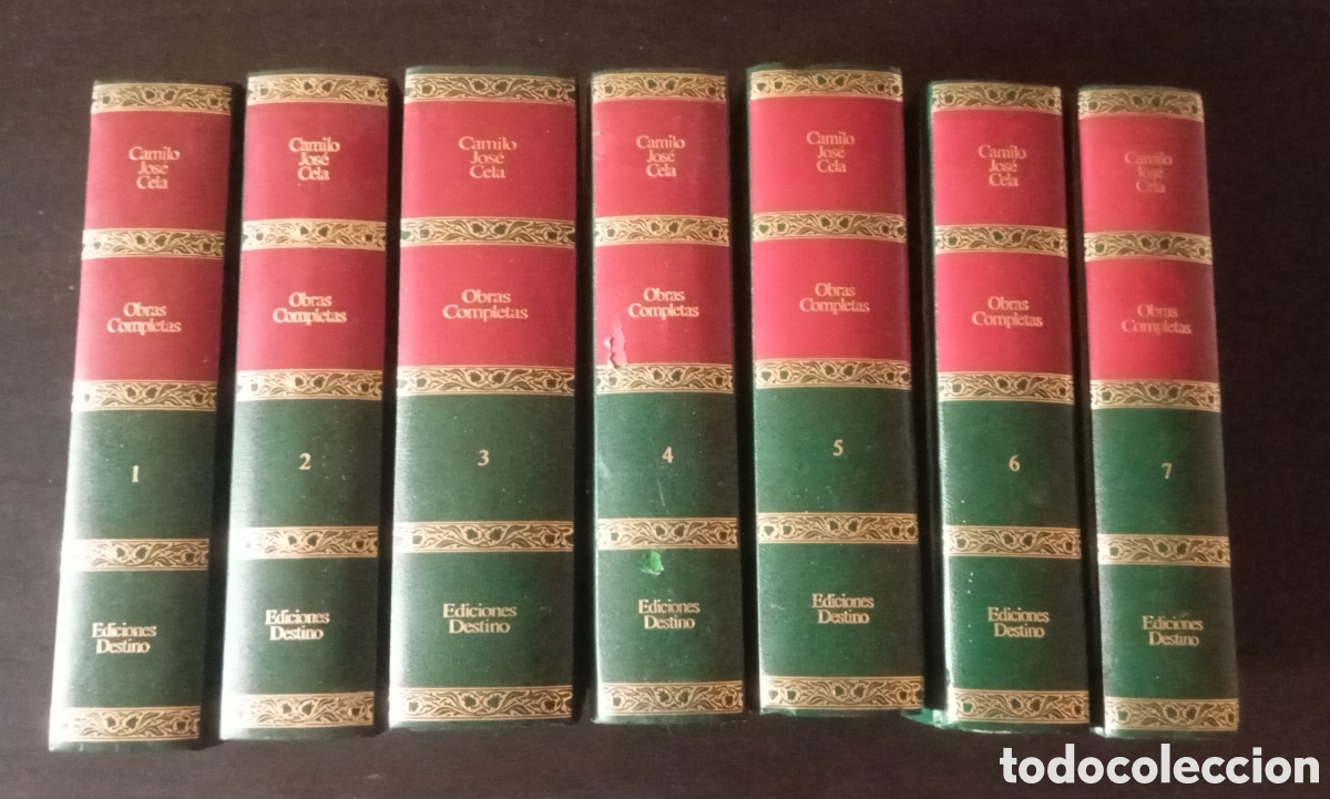 Libros de segunda mano: Camilo Jos&eacute; Cela Obras completas 7 tomos