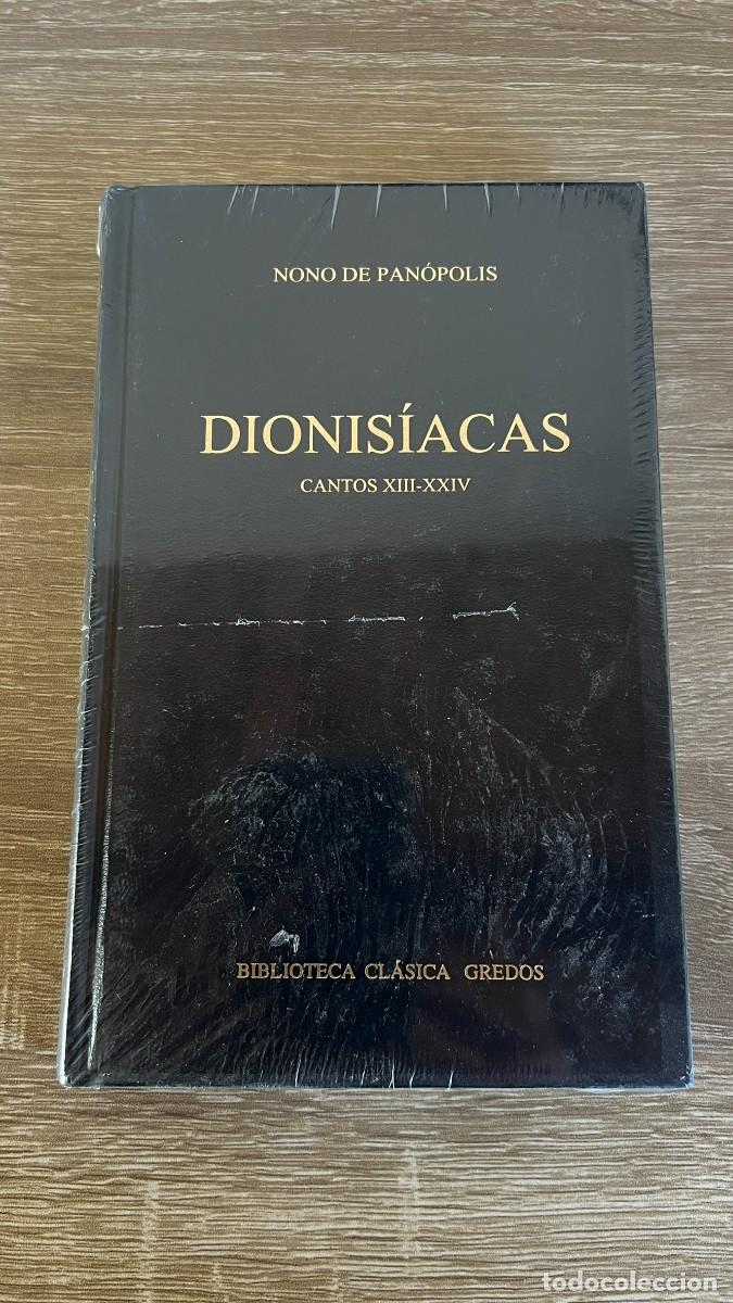 Libros de segunda mano: Dionis&iacute;acas, cantos XIII-XXVI (Nono de Pan&oacute;polis). Biblioteca Cl&aacute;sica Gredos, 286.