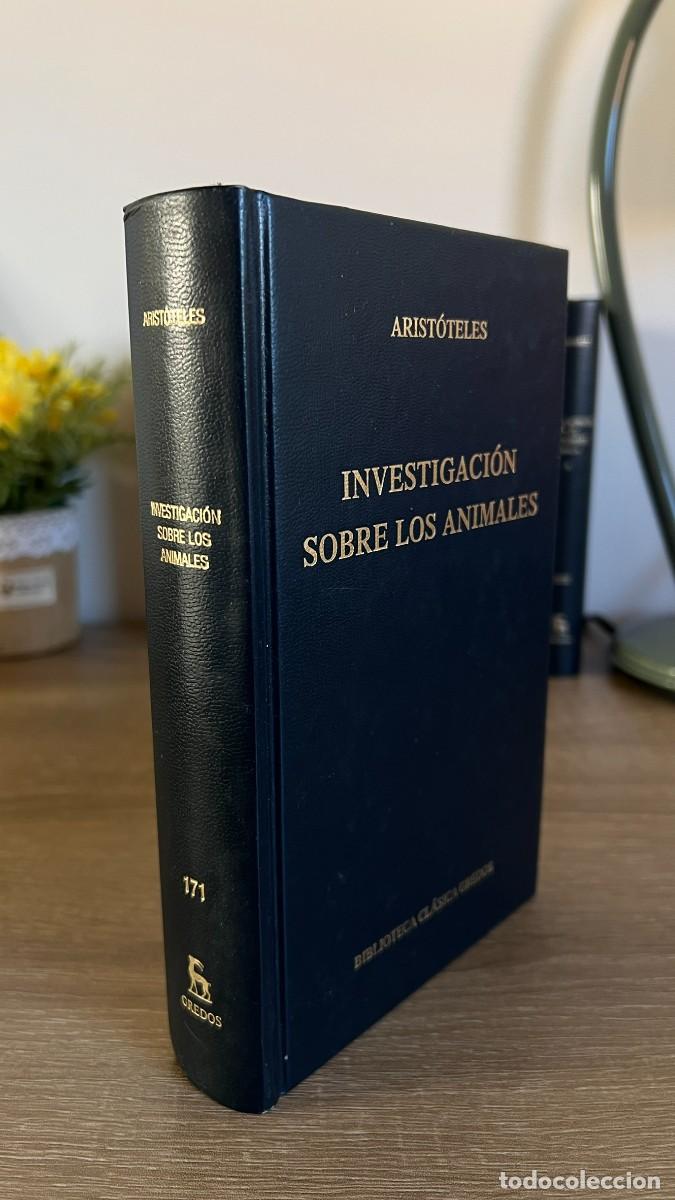 Libros de segunda mano: Investigaci&oacute;n sobre los animales (Arist&oacute;teles). Biblioteca Cl&aacute;sica Gredos, 171.