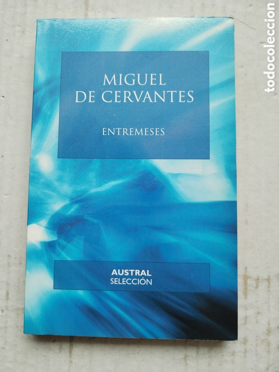 Libros de segunda mano: ENTREMESES/MIGUEL DE CERVANTES