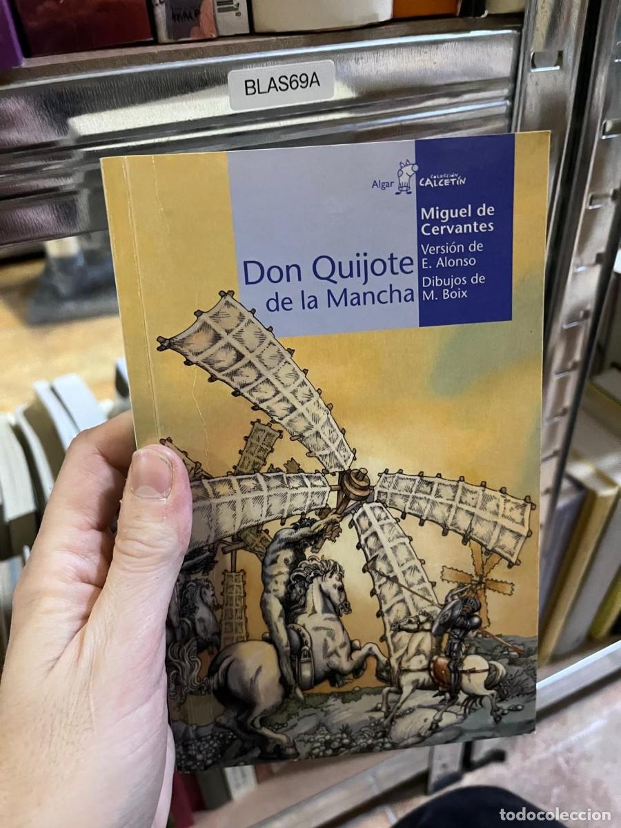 Libros de segunda mano: BLAS69A &ndash; Don Quijote de la Mancha &ndash; Miguel de Cervantes (versi&oacute;n E. Alonso, dibujos M. Boix) &ndash; Alga