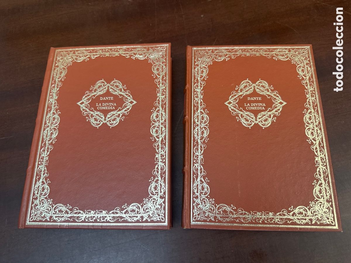 Libros de segunda mano: DANTE. LA DIVINA COMEDIA. [COMPLETA 2 TOMOS]. GRANDES GENIOS DE LA LITERATURA UNIVERSAL.