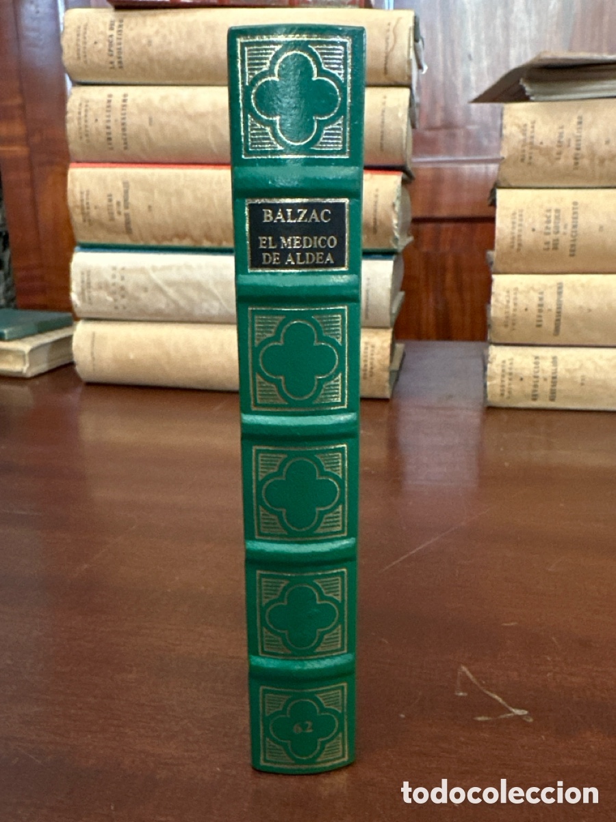 Libros de segunda mano: EL MEDICO DE ALDEA. HONOR&Eacute; DE BALZAC. GRANDES GENIOS DE LA LITERATURA. MADRID, 1984.