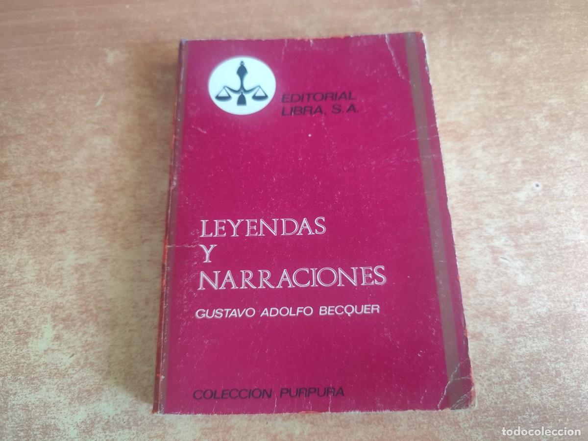 Livros em segunda m&atilde;o: Leyendas y Narraciones Gustavo A. Becquer Editorial Libra 1970