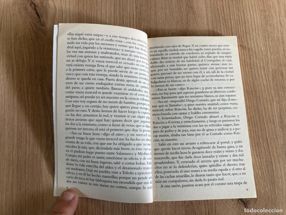 Libros de segunda mano: Novelas ejemplares Volumen 2 Miguel de Cervantes - Foto 5