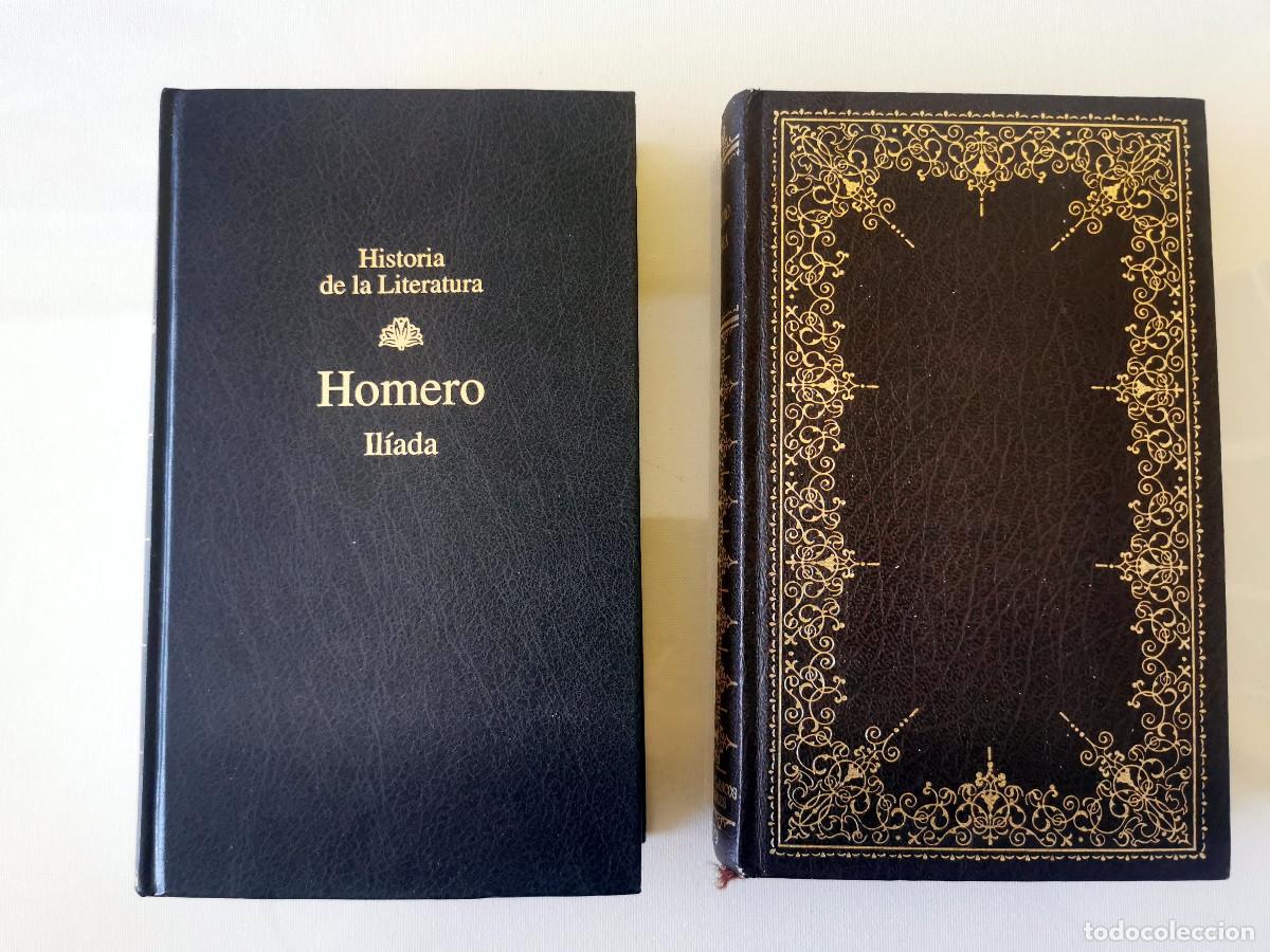 Second hand books: Homero: La Iliada Jośe Alcina RBA / La Odisea Introducci&oacute;n &Aacute;lvaro Cunqueiro. C&iacute;rculo de Lectores,
