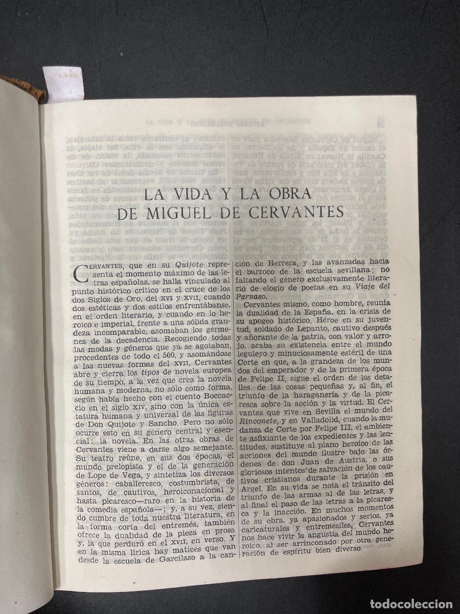 Libros de segunda mano: Obras Completas I. Miguel de Cervantes Saavedra - Foto 3