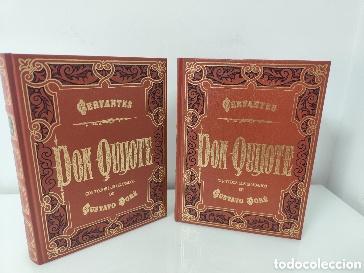 Libros de segunda mano: DON QUIJOTE DE LA MANCHA, MIGUEL DE CERVANTES. GRABADOS DE GUSTAVO DOR&Eacute;. 2 TOMOS. AGUILAR 1997