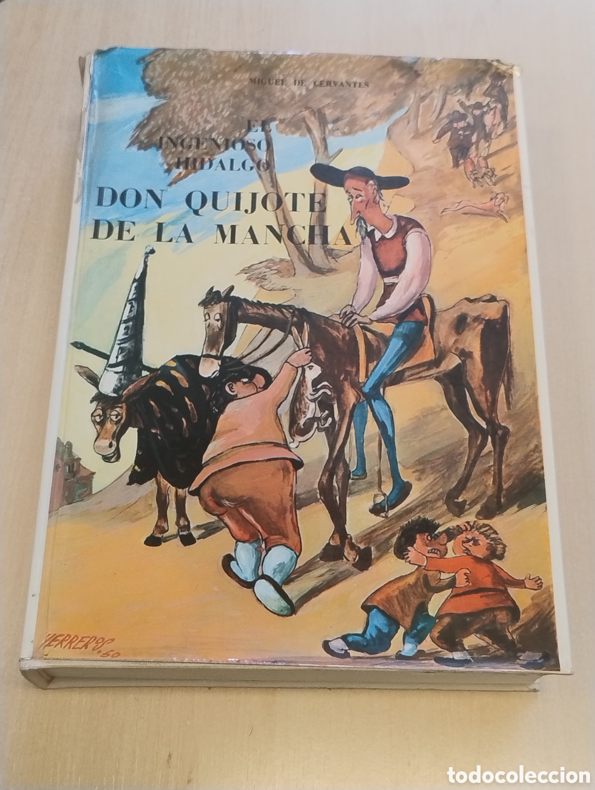 Libros de segunda mano: Don Quijote de la Mancha. Ilustraciones de Herreros.